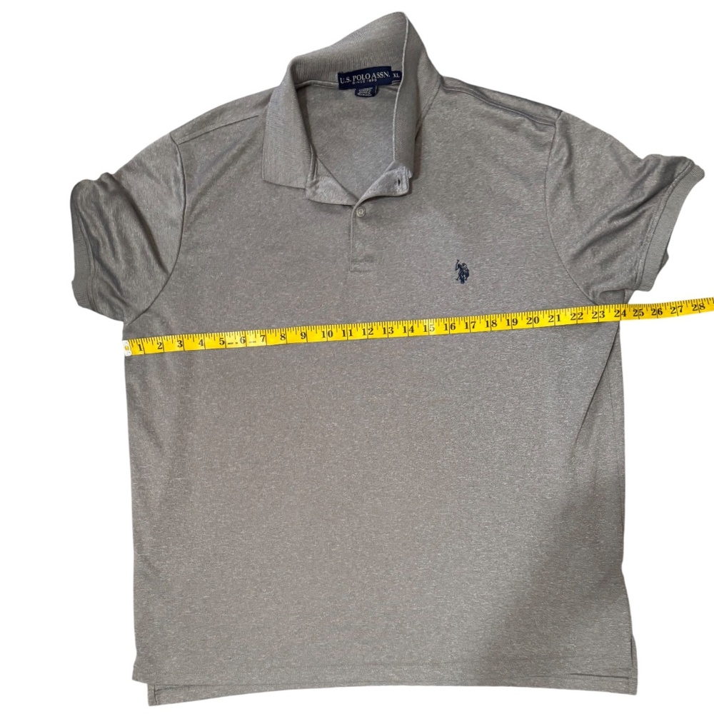 U.S. POLO‎ ASSN. , Andover Gray  polo shirt Mens XL - Picture 3 of 4